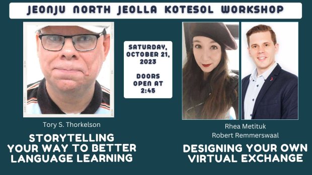 Jeonju North Jeolla October workshop presenters