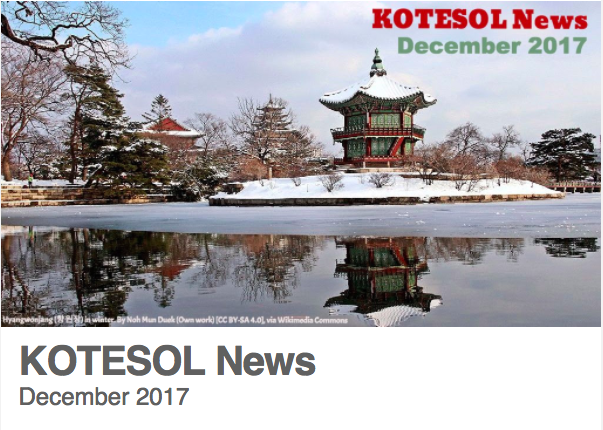 KOTESOL News December 2017 issue
