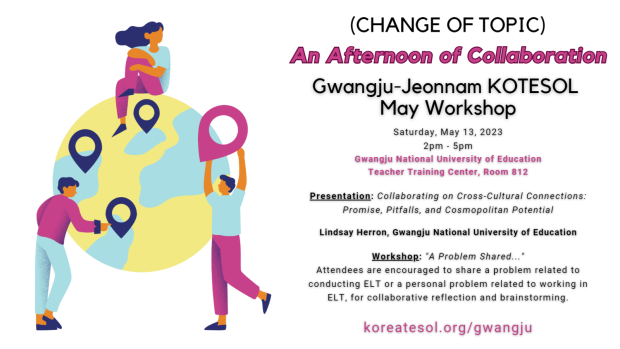 Gwangju-Jeonnam KOTESOL May Workshop 2023
