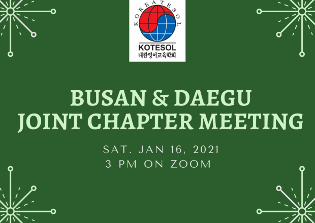 Busan & Daegu Joint Chapter Meeting