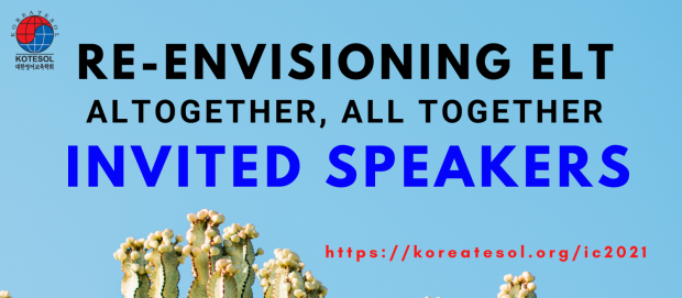 KOTESOL 2021 Invited Speakers Banner