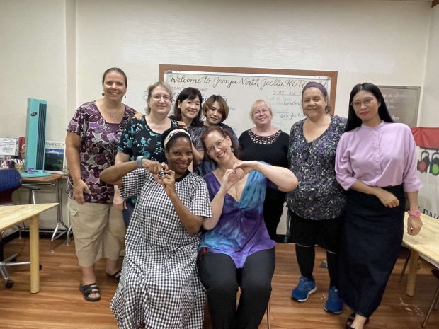 Jeonju Kotesol Teaching Workshop participants