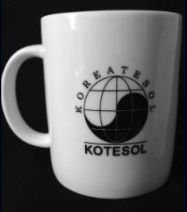 KOTESOL's white coffee mug