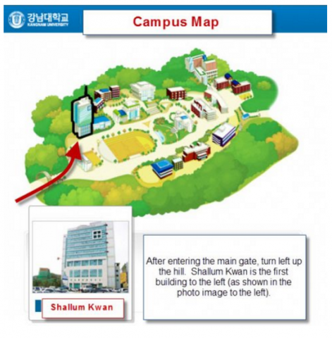Yongin KOTESOL Chapter Meetings Location