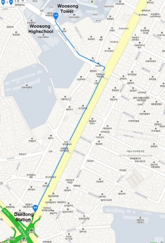 Daejeon Directions