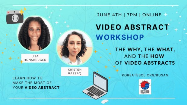 June 4th Video Abstract Workshop