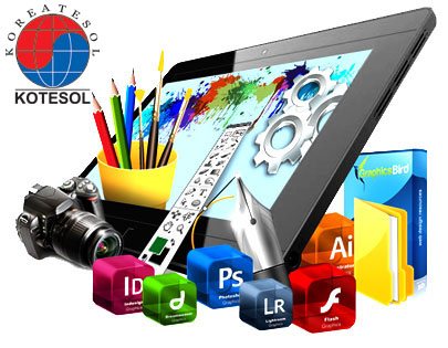 graphics design image with KOTESOL logo