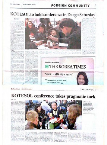 Korea Herald and Korea times