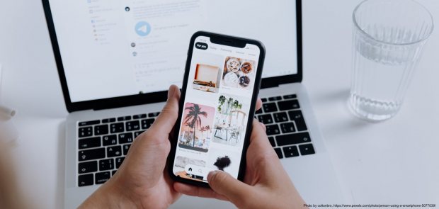 Photo by cottonbro, https://www.pexels.com/photo/person-using-a-smartphone-5077039/