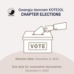 Gwangju-Jeonnam Chapter Elections 2023